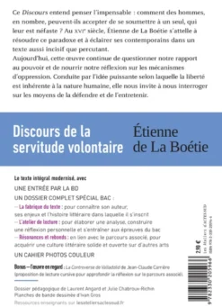 Discours de la servitude volontaire (Bac 2027, voies générales et technologiques)