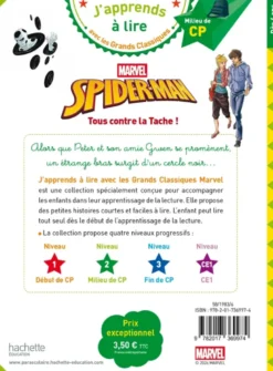 Disney Marvel - Spiderman - Tous contre la Tache ! CP niveau 2