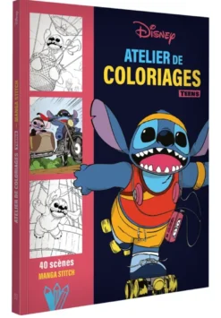 DISNEY TEENS - Atelier de coloriages - Manga Stitch