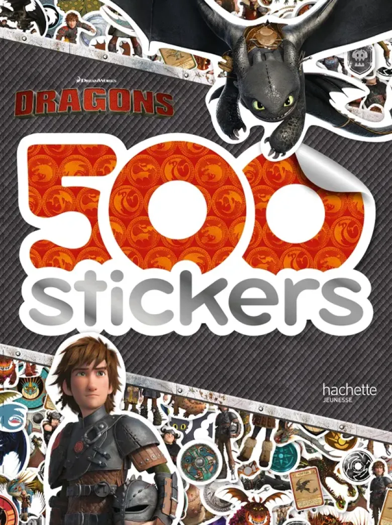 Dragons - 500 stickers