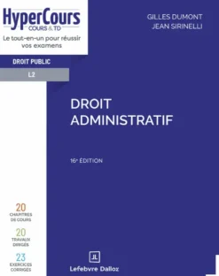 Droit administratif. 16e éd.