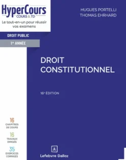 Droit constitutionnel. 16e éd.