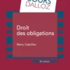 Droit des obligations. 16e éd.