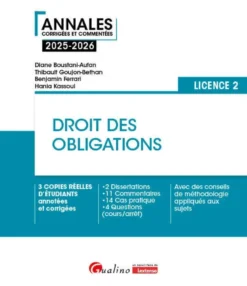 Droit des obligations - L2