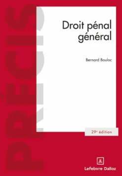 Droit pénal général. 29e éd.