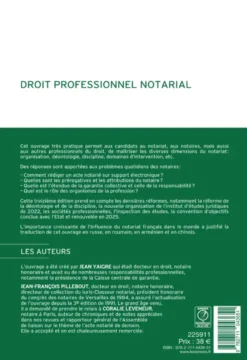 Droit professionnel notarial