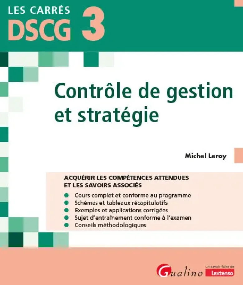 DSCG 3 - Contrôle de gestion et stratégie