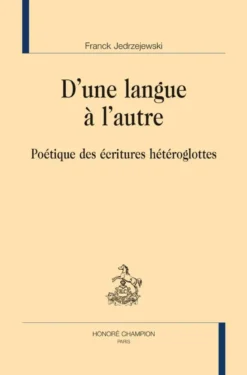D Une Langue A L Autre