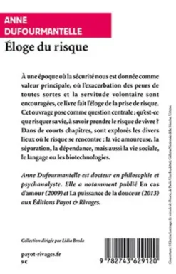 Eloge du risque