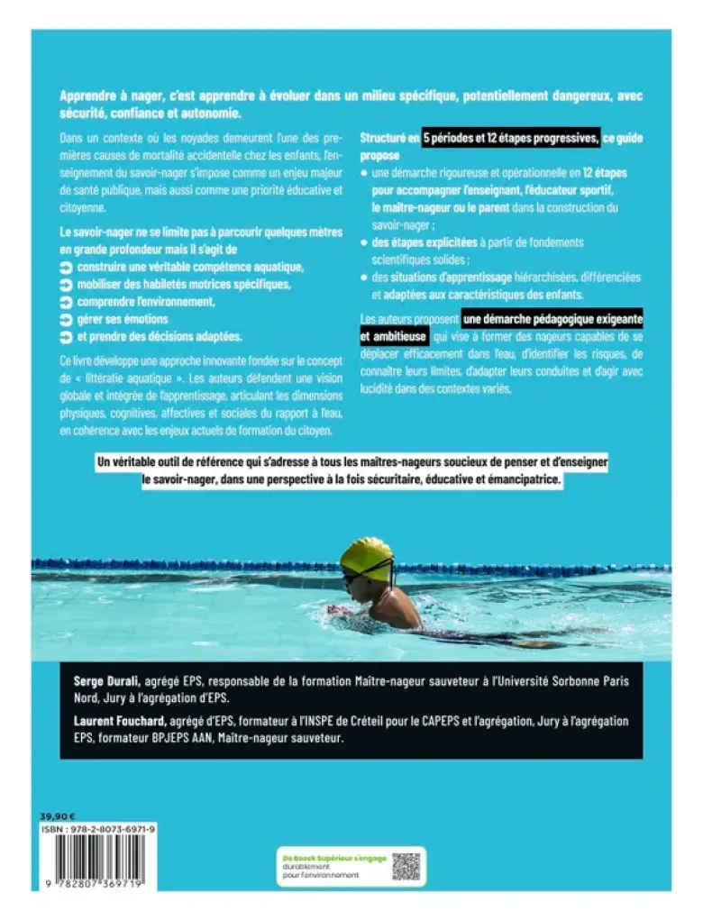 Enseigner le savoir-nager