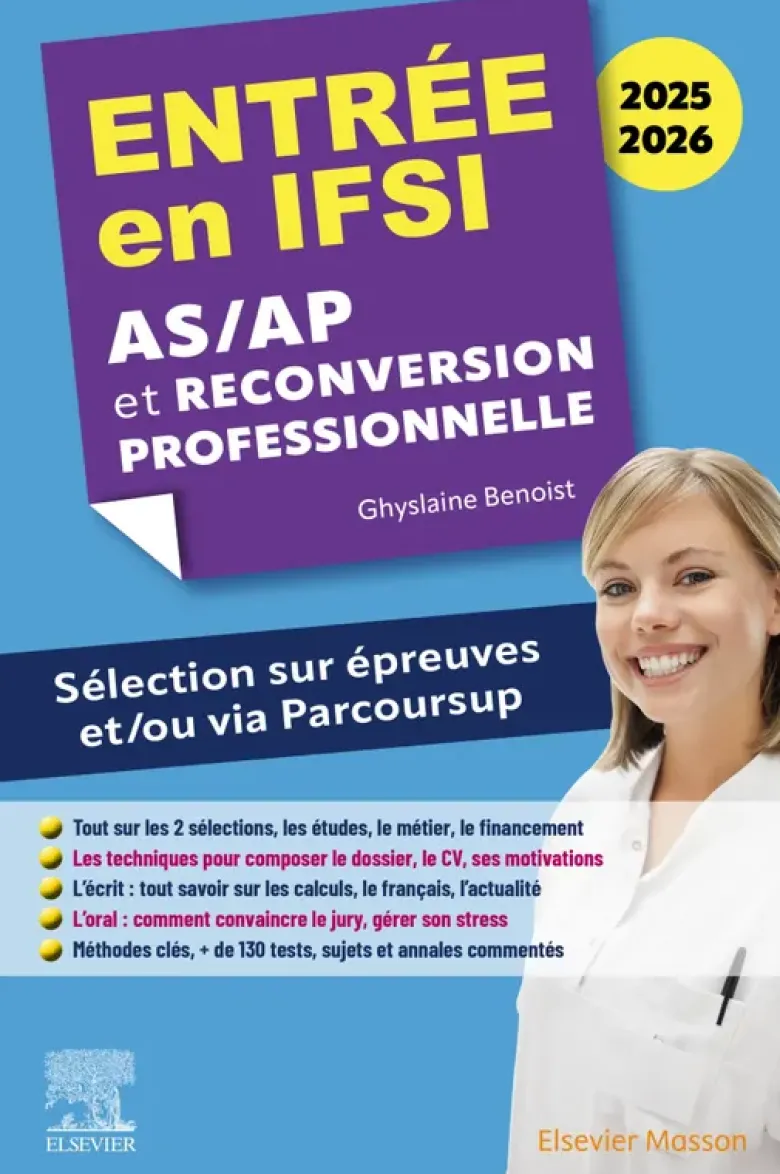 Entrée en IFSI 2025-2026 - AS/AP et reconversion professionnelle