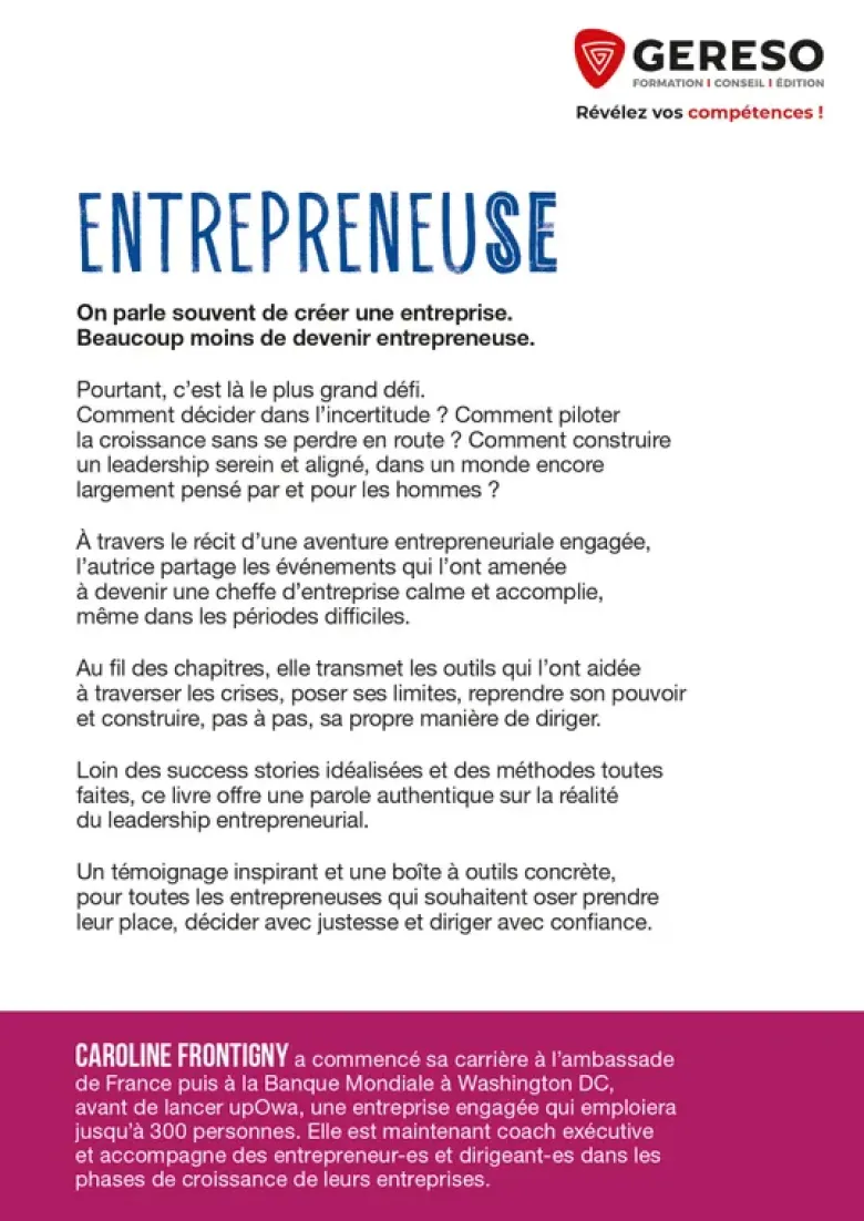 Entrepreneuse
