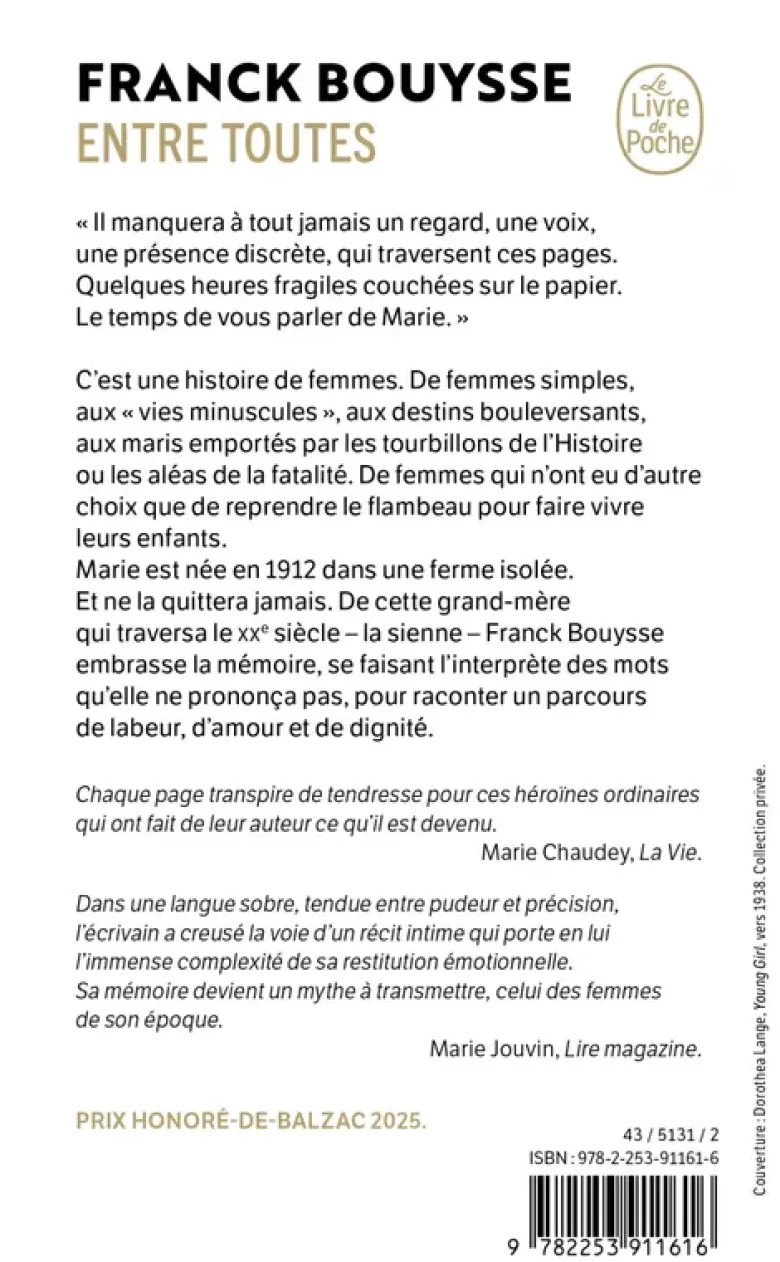 Entre toutes