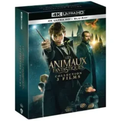 es Animaux fantastiques + Les Crimes de Grindelwald + Les Secrets de Dumbledore - 4K UHD 4K Ultra HD + Blu-ray