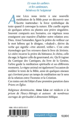 Et vous les arbres et les animaux bénissez le Seigneur