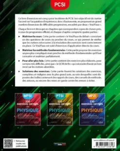 375 exercices corrigés de Physique – PCSI