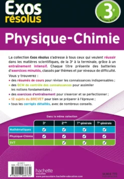 Exos résolus - Physique-Chimie 3e