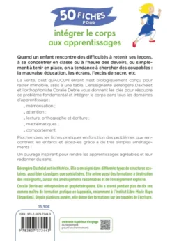 50 fiches pour intégrer le corps aux apprentissages