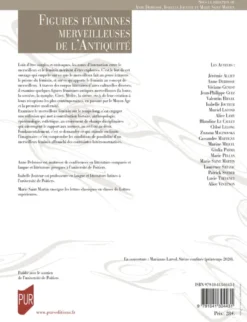 Figures féminines merveilleuses de l'Antiquité