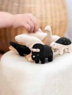 Figurine en bois - Chat Noir