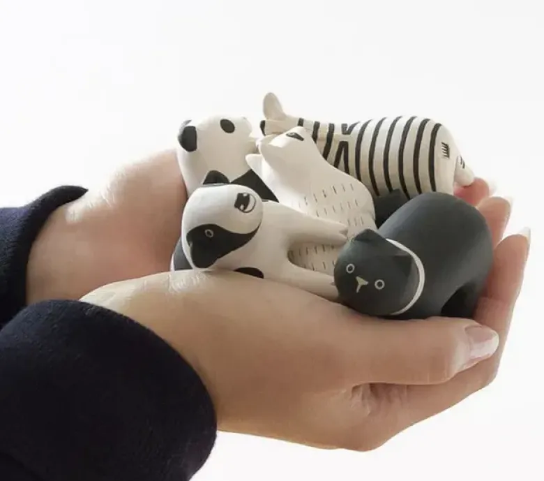 Figurine en bois - Ours Polaire
