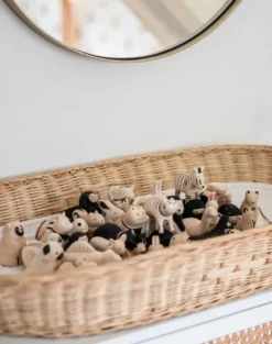 Figurine en bois - Panda Roux