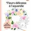 Fleurs délicates à l'aquarelle