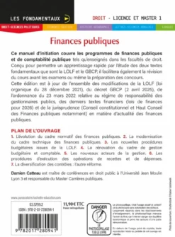 Fondamentaux- Finances publiques : droit budgétaire, comptabilité publique 2026-2027