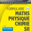 Formulaire PTSI/PT - Maths - Physique-chimie - SII - Nouveaux programmes