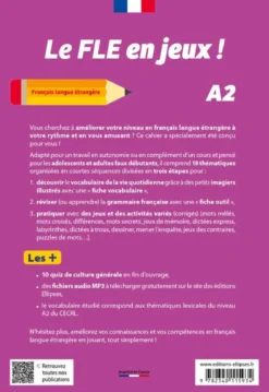 Français langue étrangère. Le FLE en jeux ! niveau A2