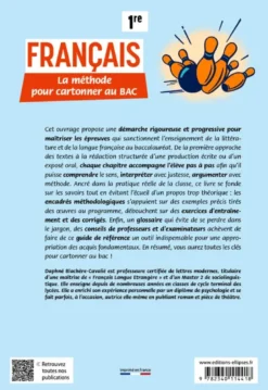 Français - 1re - La méthode pour cartonner au bac