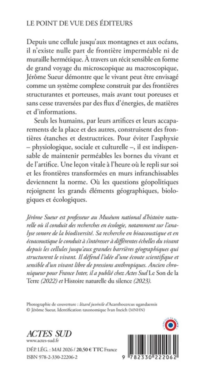 Frontières vivantes
