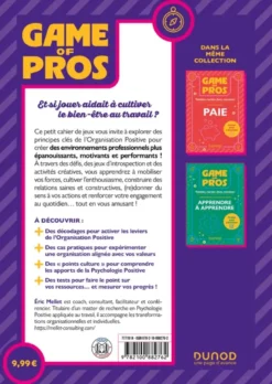 Game of Pros - Organisation positive