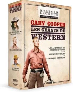 Gary Cooper - Les Géants du Western : Le Convoi héroïque + Les Aventures du Capitaine Wyatt + Ceux d