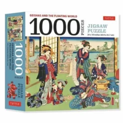 Geishas And The Floating World Jigsaw Puzzle - 1000 pieces /anglais