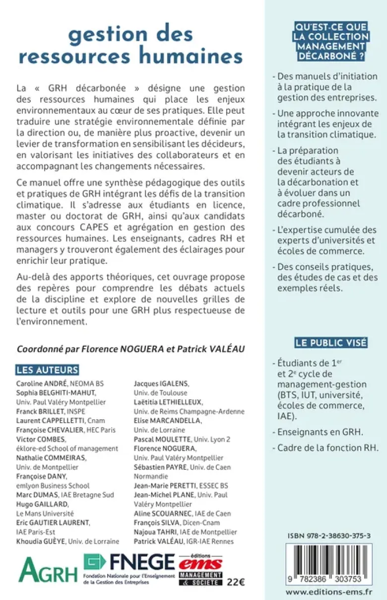 Gestion des Ressources Humaines