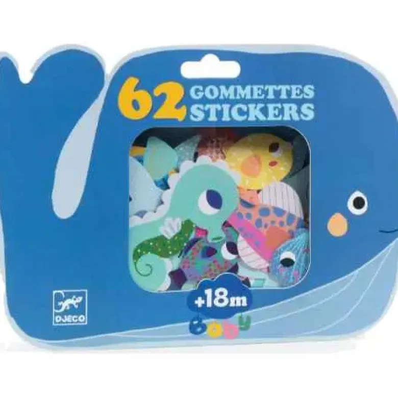 Gommettes - Animaux de la mer