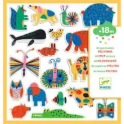 Gommettes en Feutrine - Des Animaux Partout