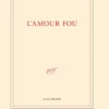 Grand carnet de dessin «L'amour fou» (papeterie)