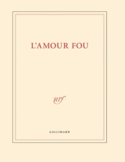 Grand carnet de dessin «L'amour fou» (papeterie)