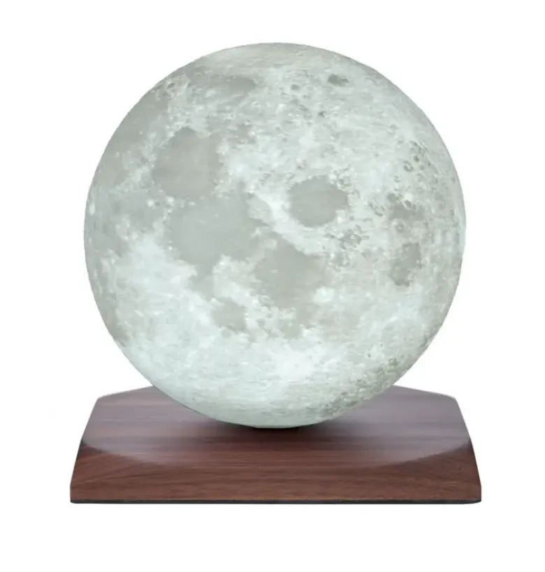 Grande lampe Lune en rotation