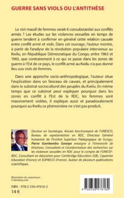 Guerre sans viols ou l’antithèse