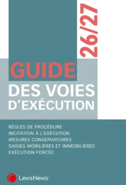 Guide des voies d'exécution 26/27