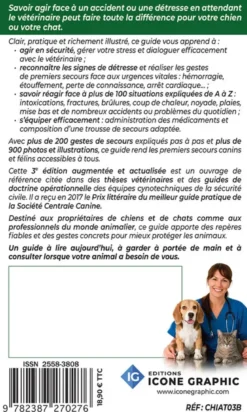 Guide pratique des Premiers secours Chiens & Chats