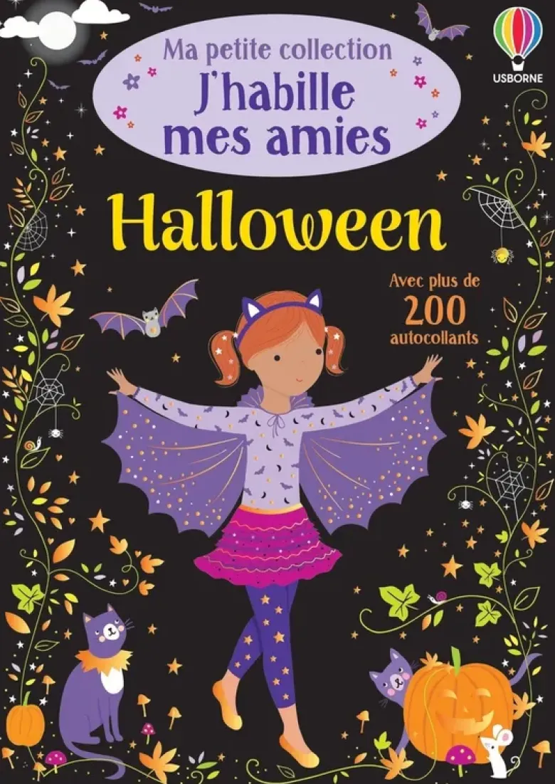 Halloween - Ma petite collection J'habille mes amies - Dès 3 ans