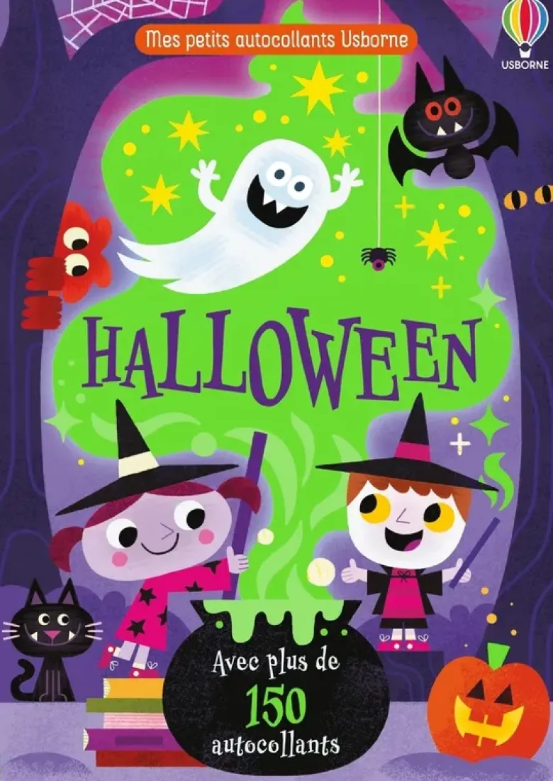 Halloween - Mes petits autocollants Usborne - Dès 3 ans