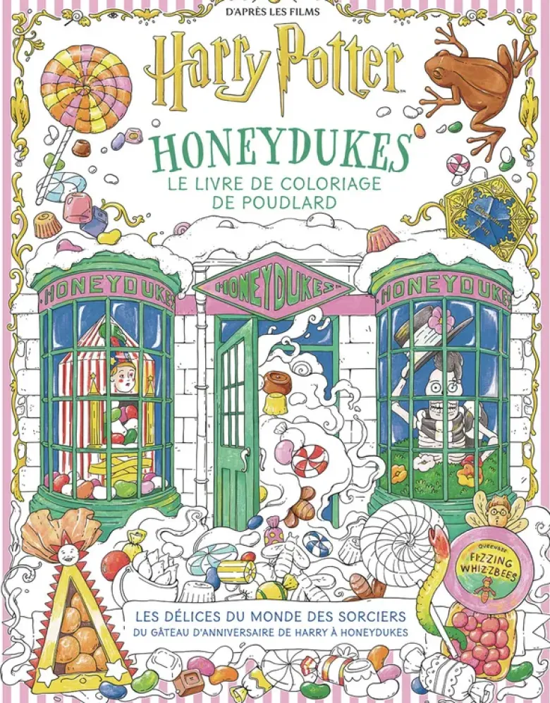 Harry Potter - Le Livre de coloriage de Poudlard - Honeydukes