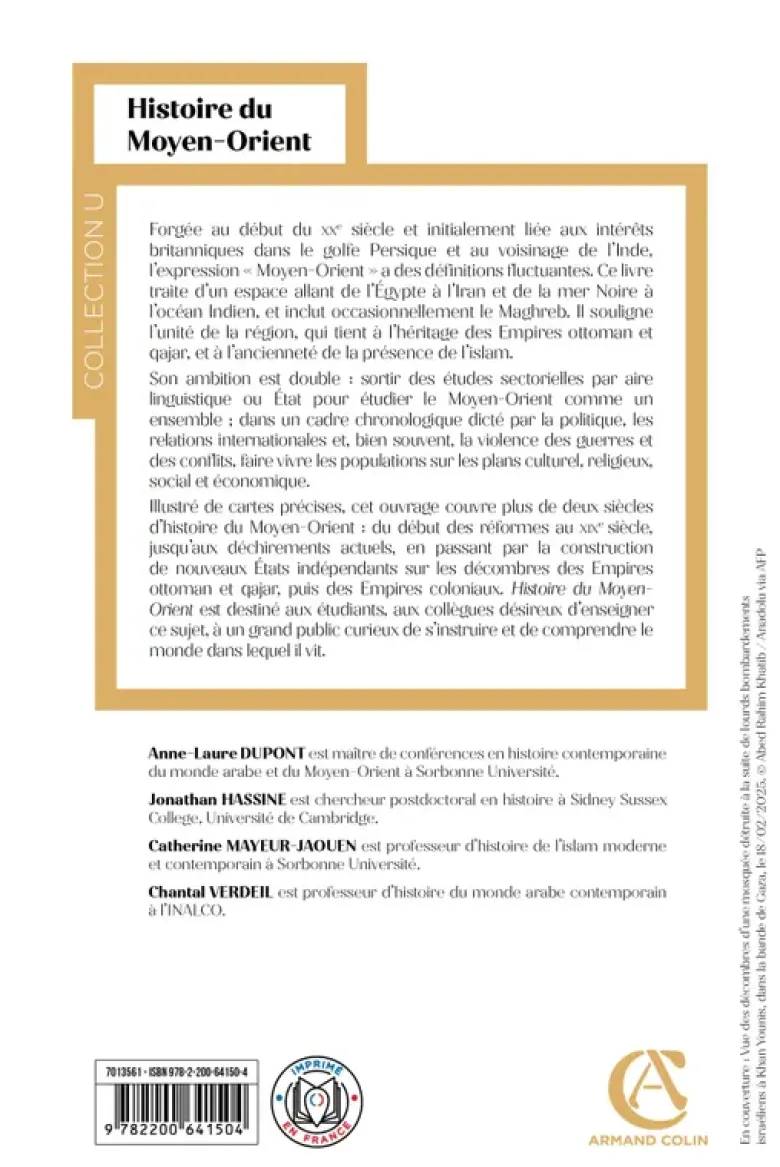 Histoire du Moyen-Orient - 3e éd.