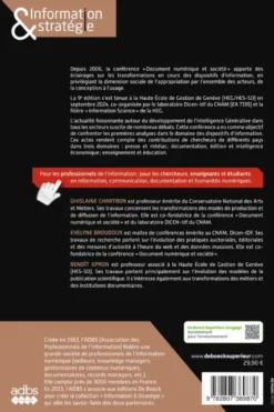 Information et intelligence artificielle