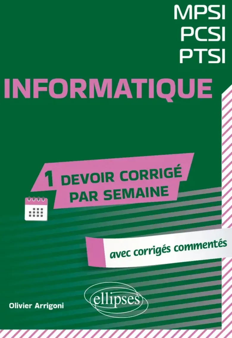 Informatique. MPSI-PCSI-PTSI